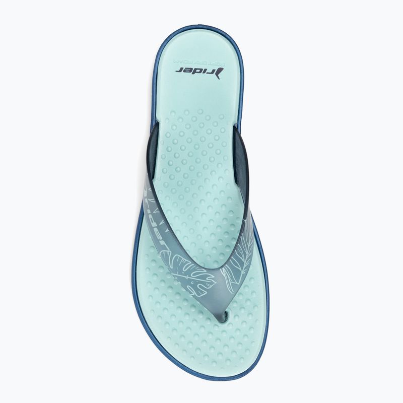 Női RIDER Aqua IV Fem kék-zöld flip flop 83328-AD469 6
