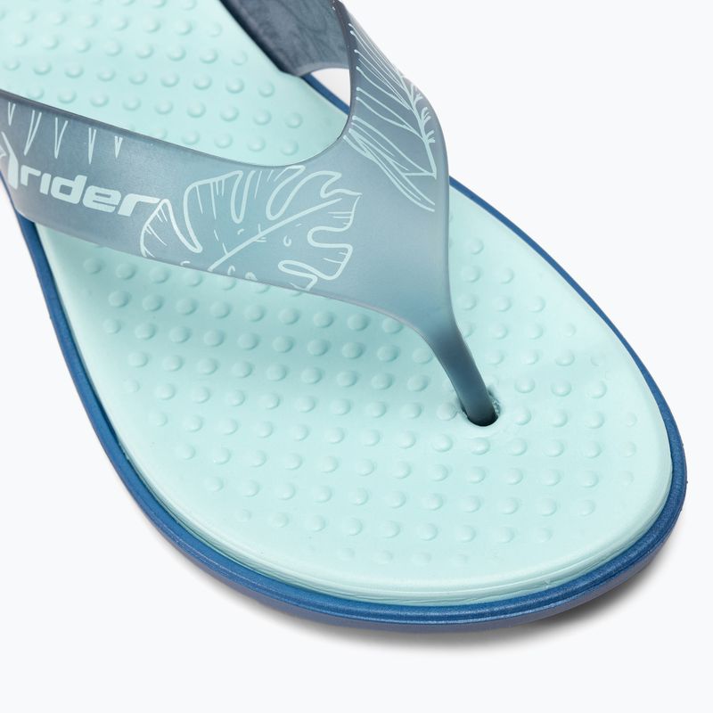 Női RIDER Aqua IV Fem kék-zöld flip flop 83328-AD469 7