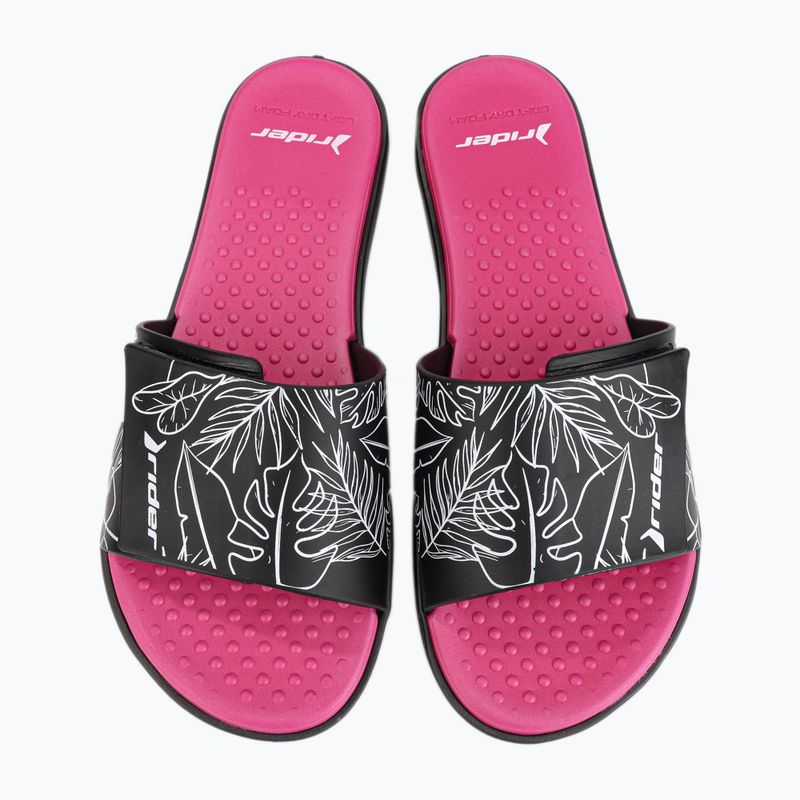 RIDER Pool IV Fem női flip-flop fekete-rózsaszín 83331-AD447 11