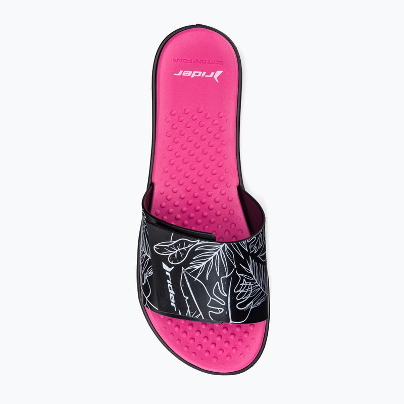 RIDER Pool IV Fem női flip-flop fekete-rózsaszín 83331-AD447 6