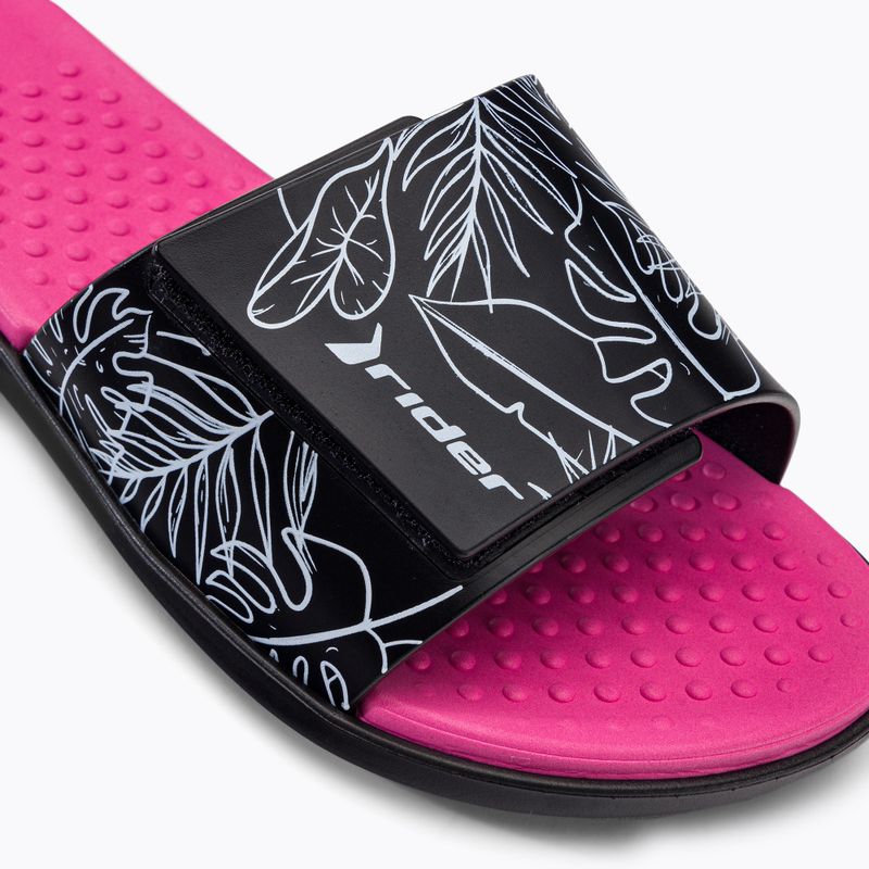 RIDER Pool IV Fem női flip-flop fekete-rózsaszín 83331-AD447 7