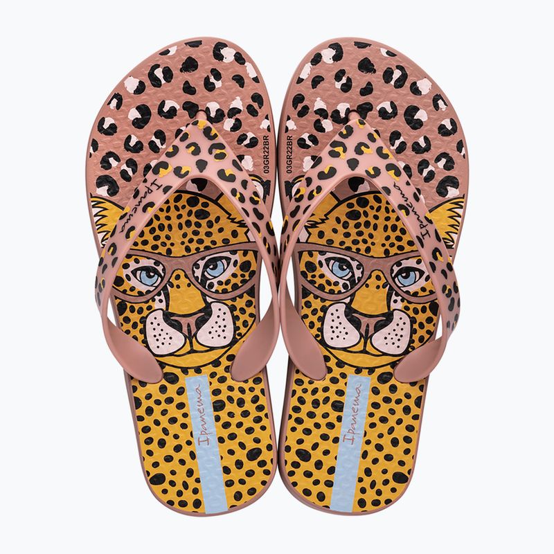 Ipanema Safari Fun Kids szandál rózsaszín és sárga 26851-AF801 10