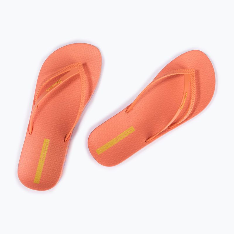 Női Ipanema Bossa Soft V narancssárga flip flop 82840-AG718 12