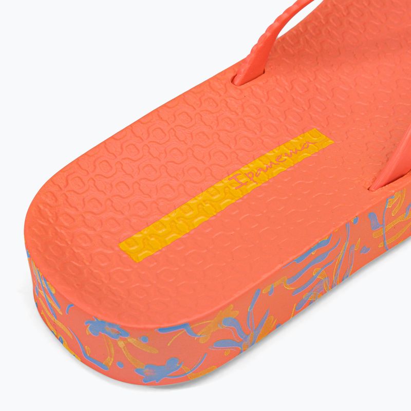 Női Ipanema Bossa Soft V narancssárga flip flop 82840-AG718 8