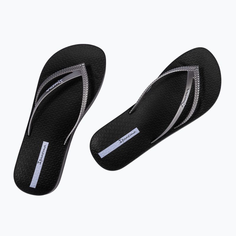 Női flip-flop papucs Ipanema Bossa Soft V black/silver 8