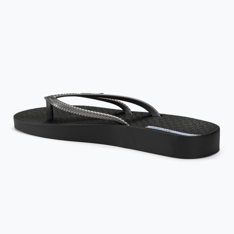 Női flip-flop papucs Ipanema Bossa Soft V black/silver 3