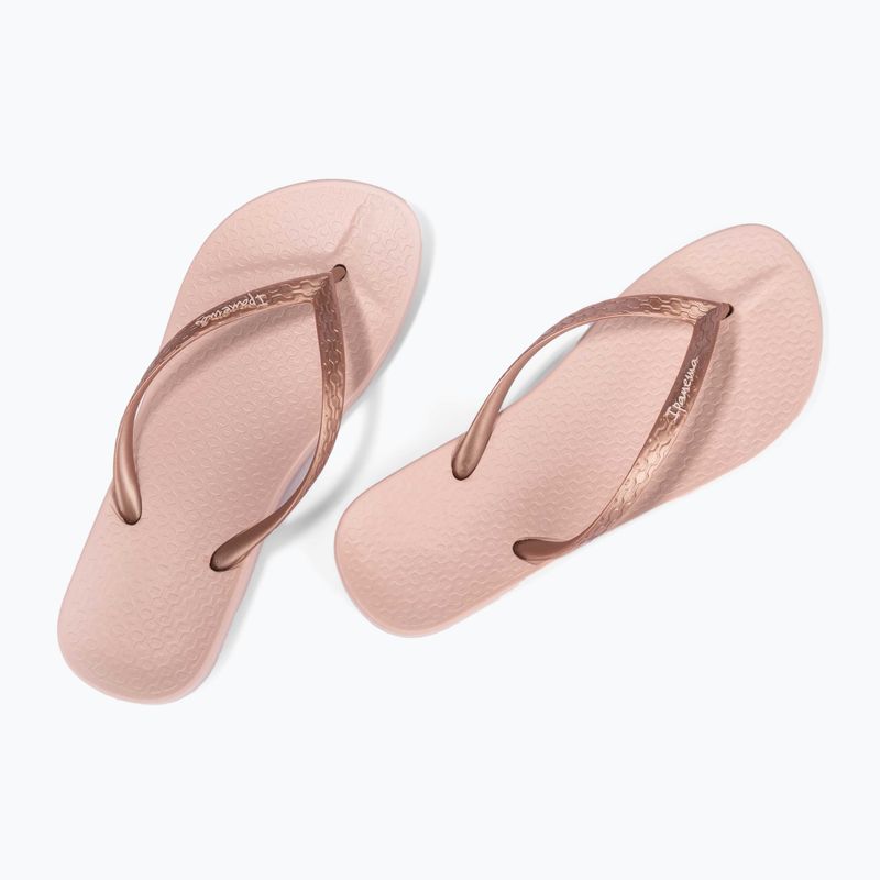 Női flip-flop papucs Ipanema Anat Tan pink/metallic pink 8