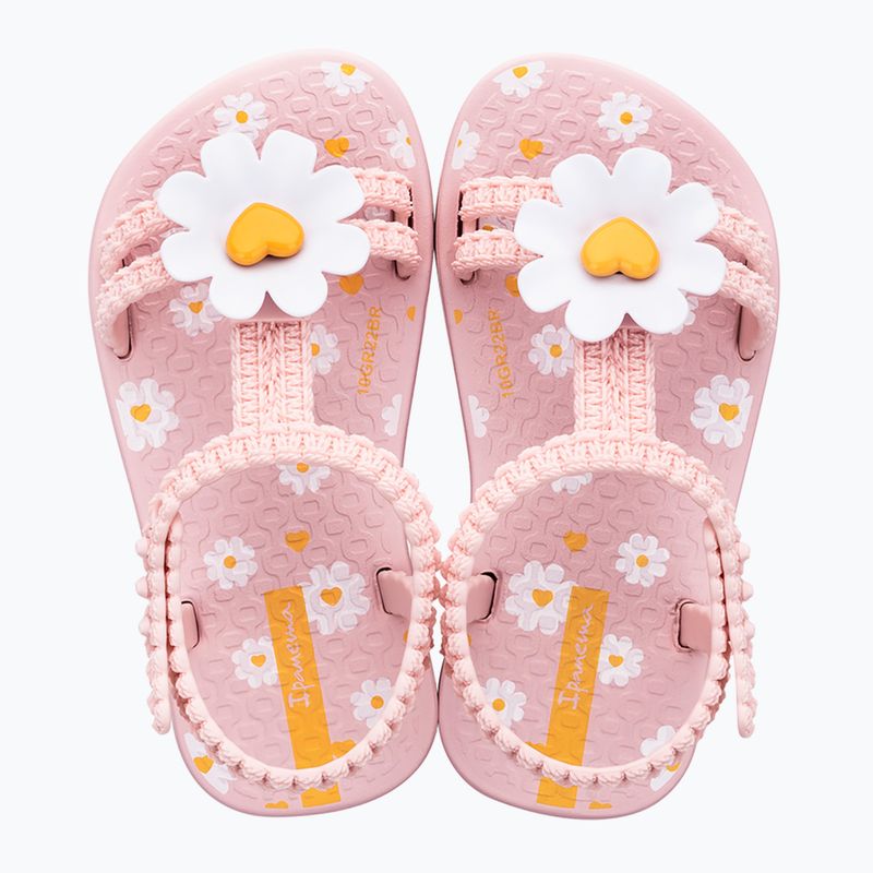 Ipanema Daisy Baby rózsaszín/sárga szandálok 2