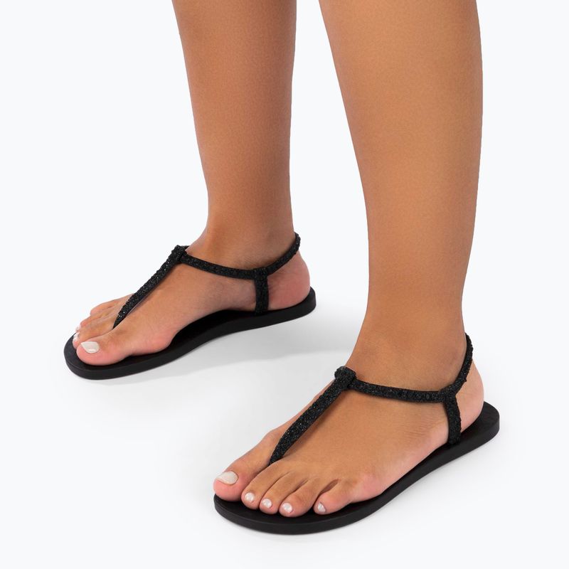 Ipanema Class Brilha fekete női szandálok 10