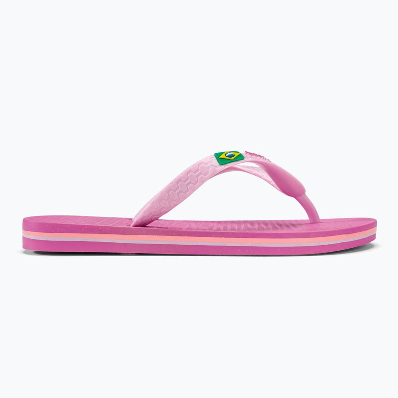 Gyerek flip-flop papucs Ipanema Clas Brasil II lilac/lilac 2