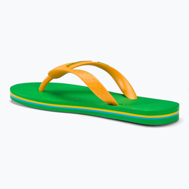 Gyerek flip-flop papucs Ipanema Clas Brasil II grey/yellow 3