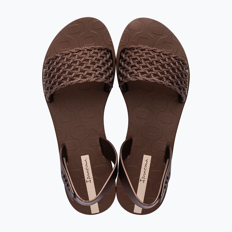 Női Ipanema Breezy szandál barna/bronz színben 11
