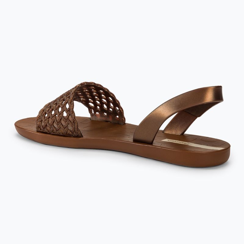 Női Ipanema Breezy szandál barna/bronz színben 3