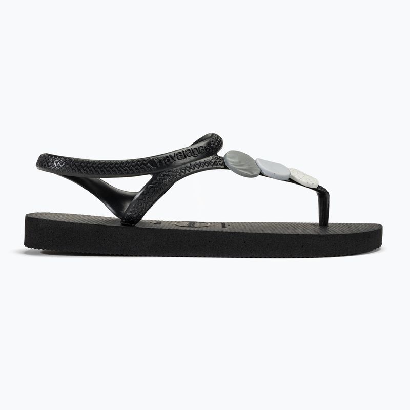 Havaianas Flash Urban Plus black / black női szandál 2