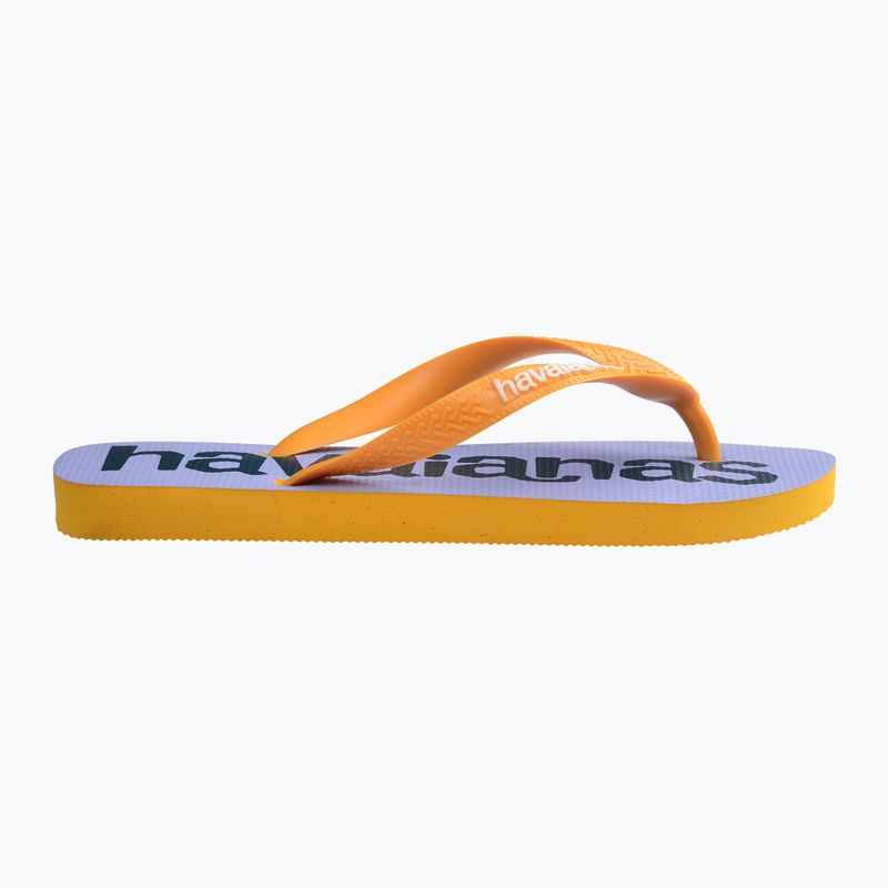 Havaianas Top Logomania 2 pop yellow flip-flop papucs 9