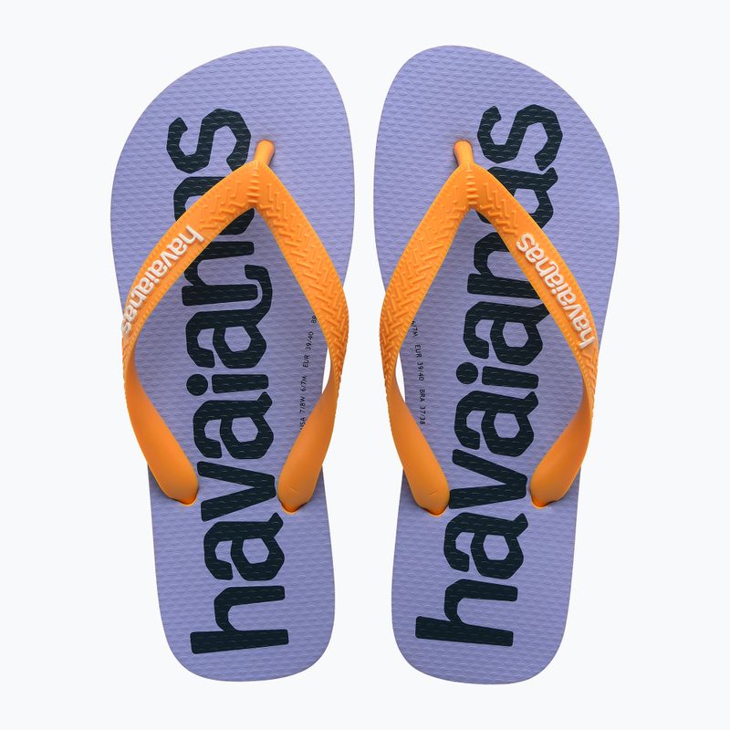 Havaianas Top Logomania 2 pop yellow flip-flop papucs 10