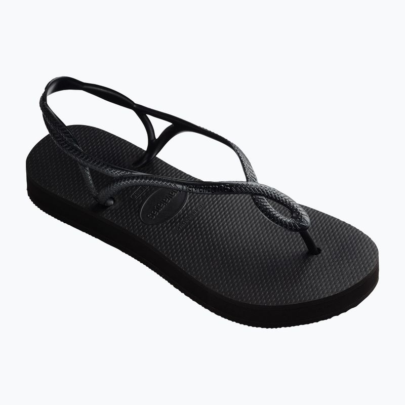 Havaianas Luna Flatform black női szandál 8