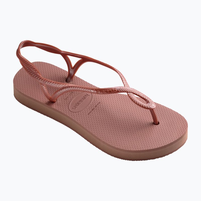 Havaianas Luna Flatform crocus rose női szandál 8