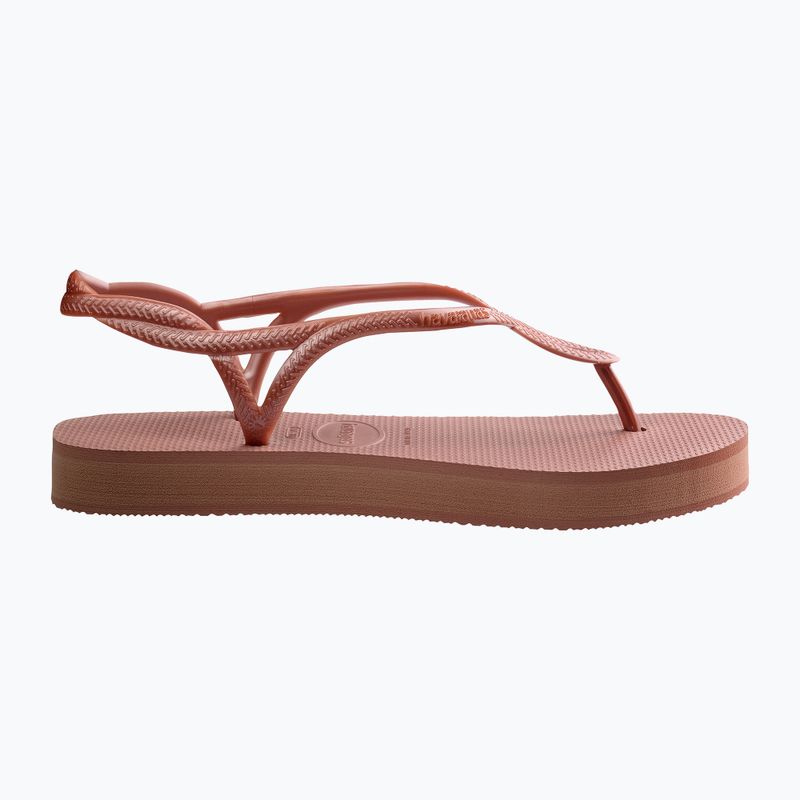 Havaianas Luna Flatform crocus rose női szandál 9