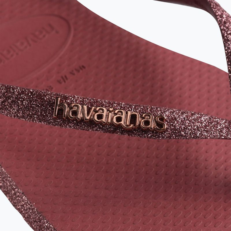 Havaianas Slim Sparkle II pau brasil női flip-flop papucs 14