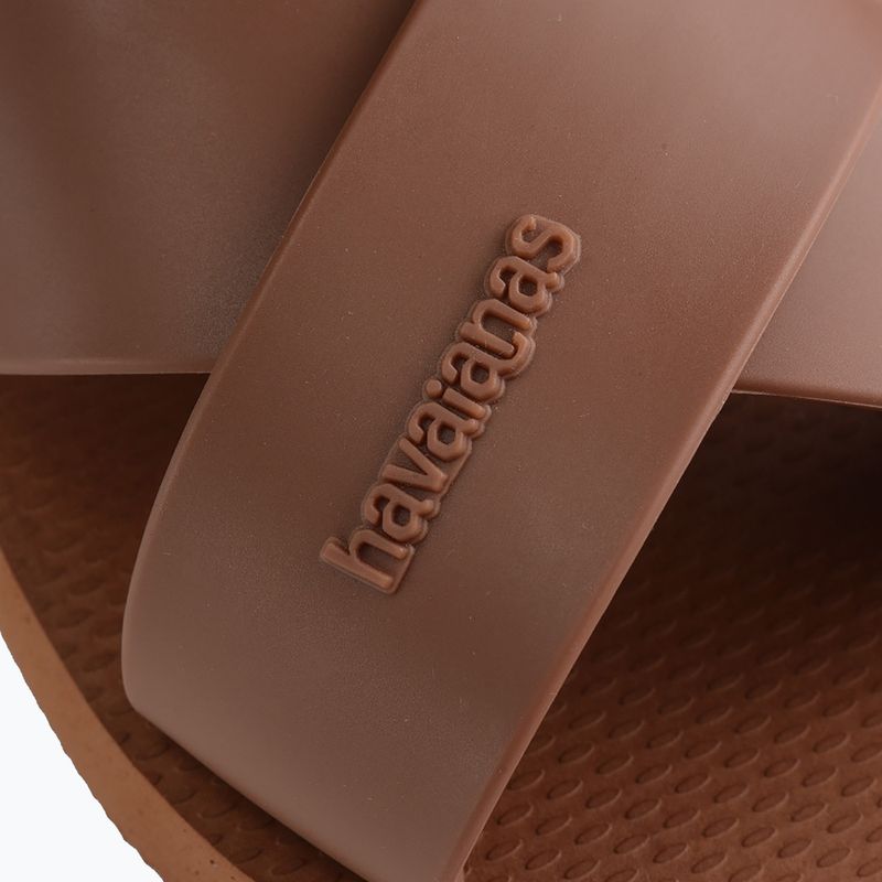 Női Havaianas Aqua rozsda flip-flopok 6