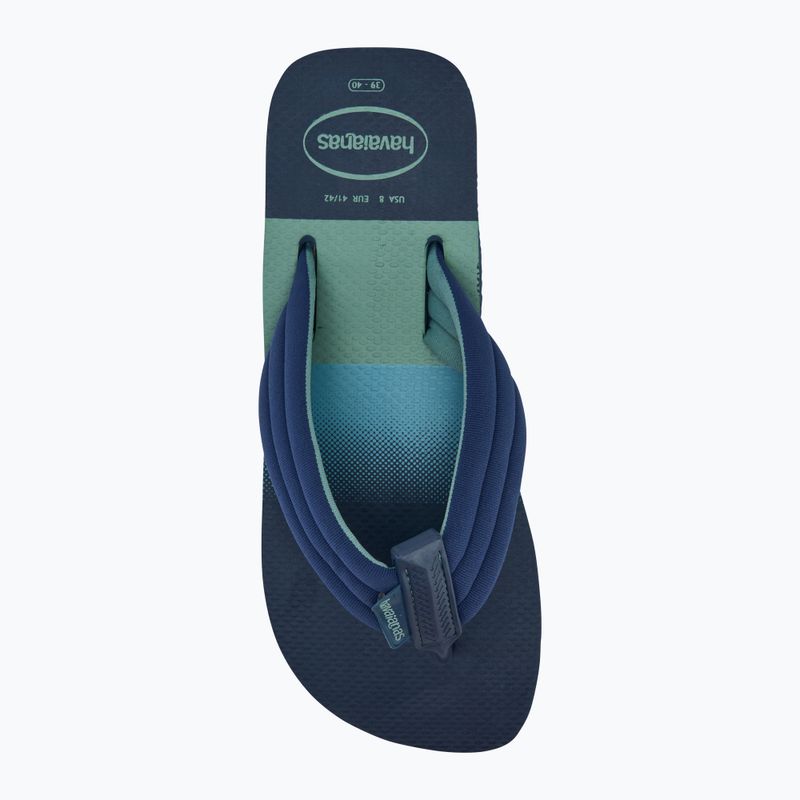 Férfi papucs Havaianas Urban Print indigo blue 5