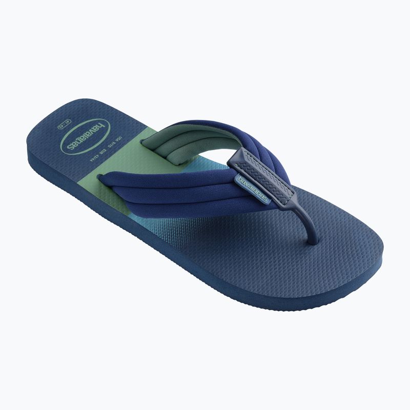 Férfi papucs Havaianas Urban Print indigo blue 8