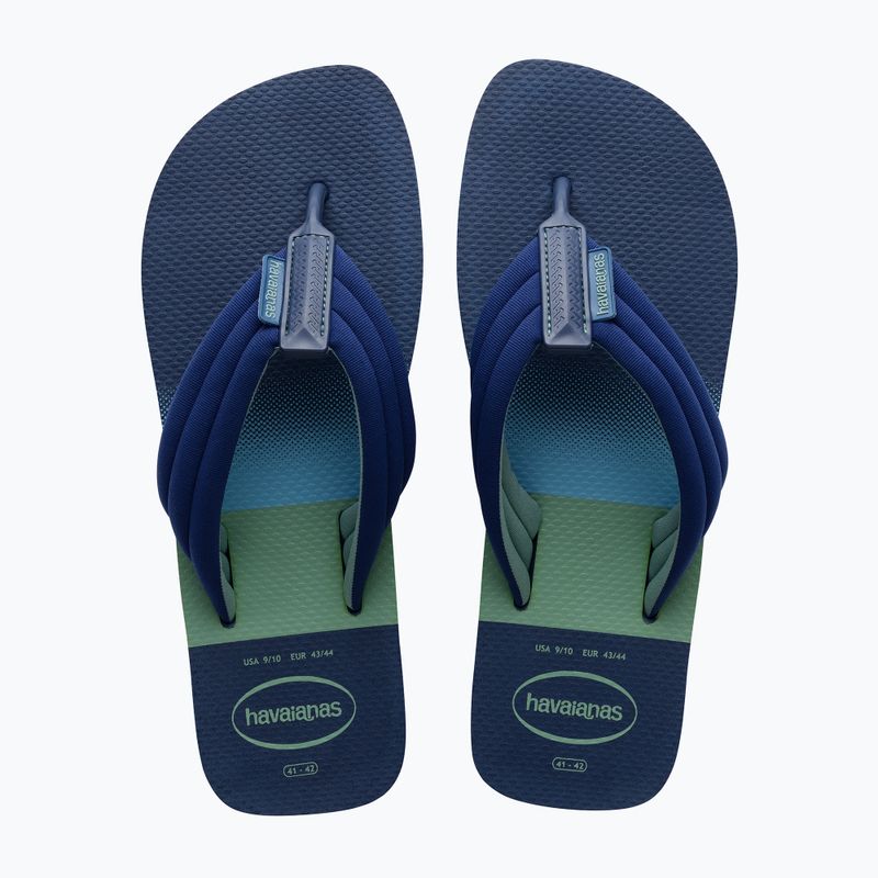 Férfi papucs Havaianas Urban Print indigo blue 10