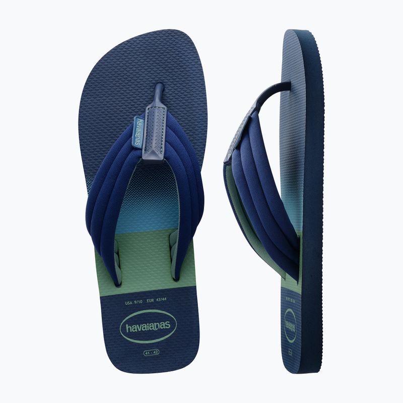 Férfi papucs Havaianas Urban Print indigo blue 11