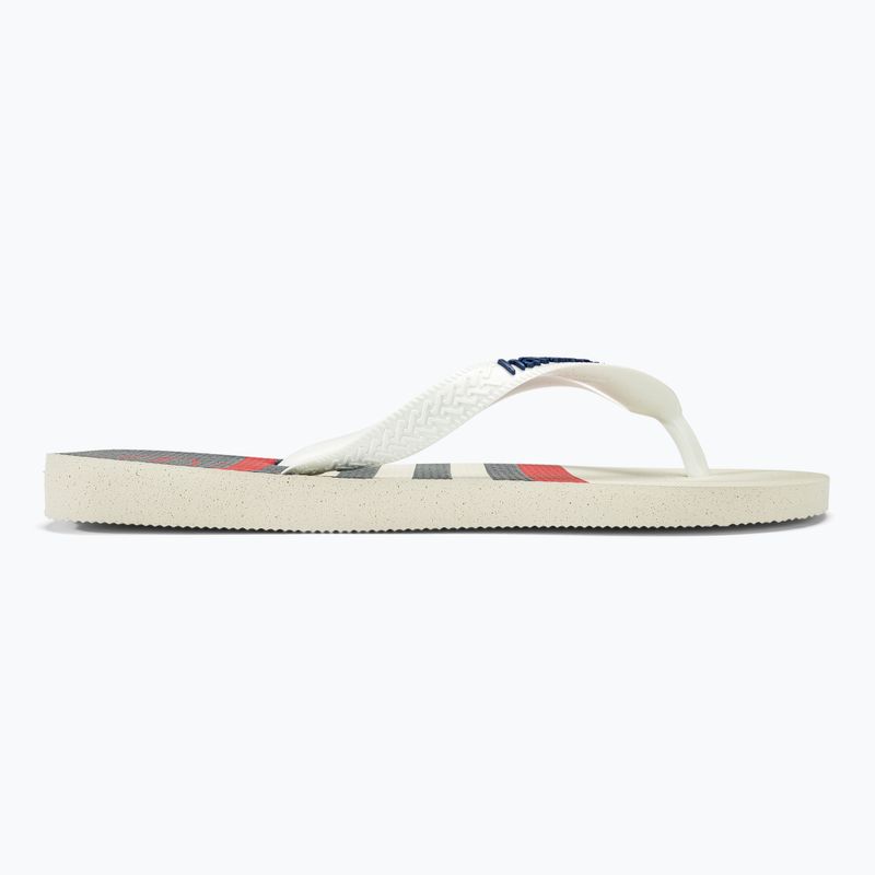 Havaianas Top Nautical white / white / navy blue flip-flop papucs 3