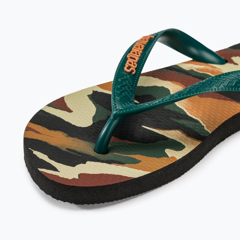 Havaianas Top Camu black / pantanal green férfi flip-flop papucs 7