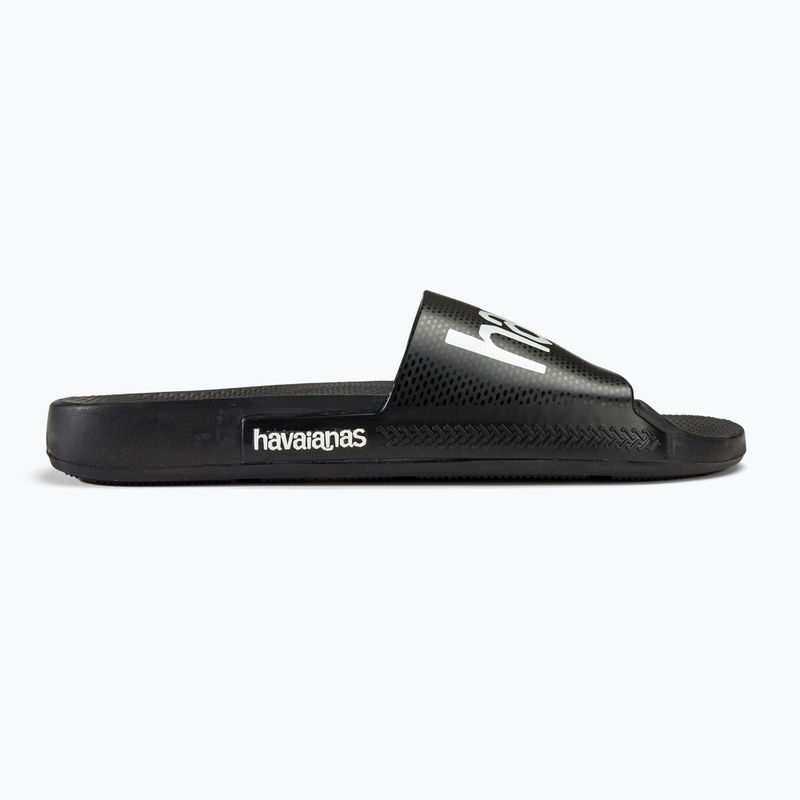 Havaianas Classic Logomania black / black papucs 2