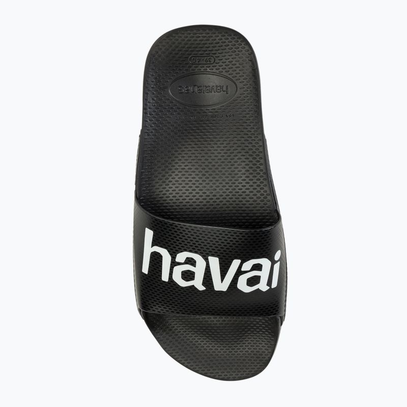 Havaianas Classic Logomania black / black papucs 6