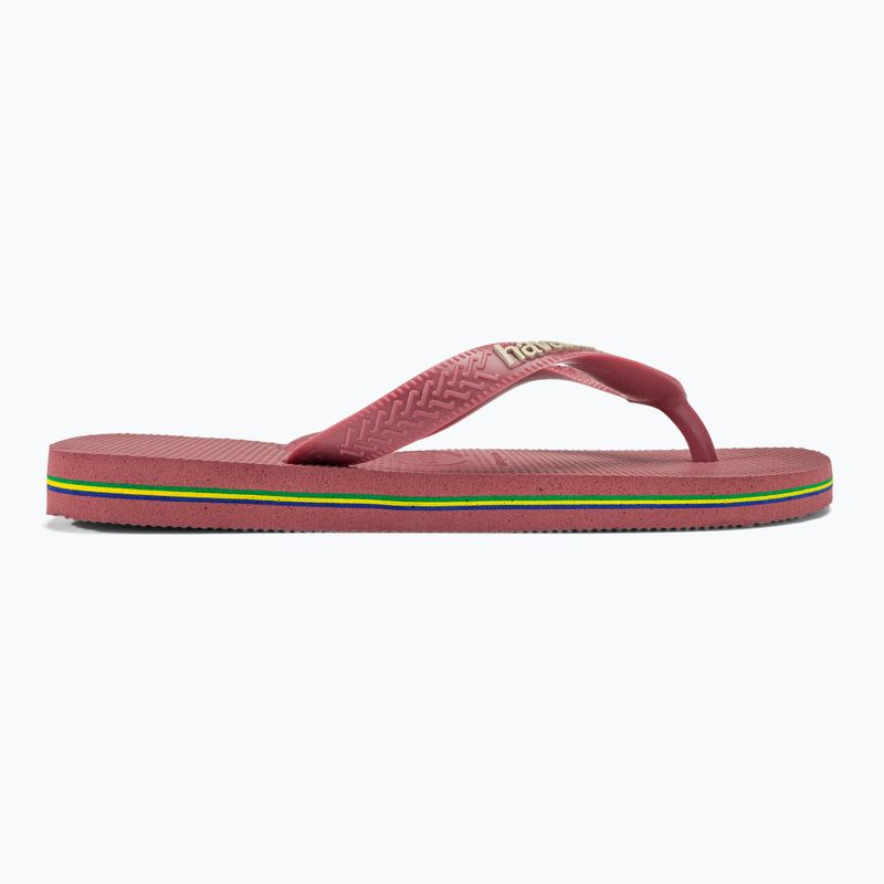 Havaianas Brasil Logo pau brasil flip-flop papucs 2