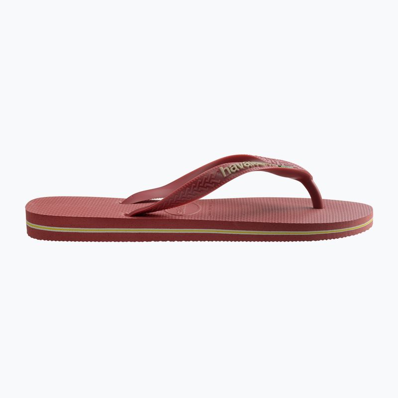 Havaianas Brasil Logo pau brasil flip-flop papucs 9