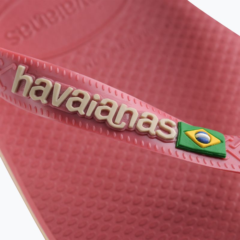 Havaianas Brasil Logo pau brasil flip-flop papucs 12