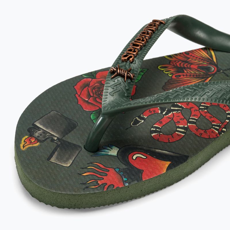 Havaianas Top Tribo olive green férfi flip-flop papucs 7