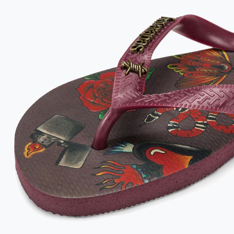 Havaianas Top Tribo dark brown férfi flip-flop papucs 7