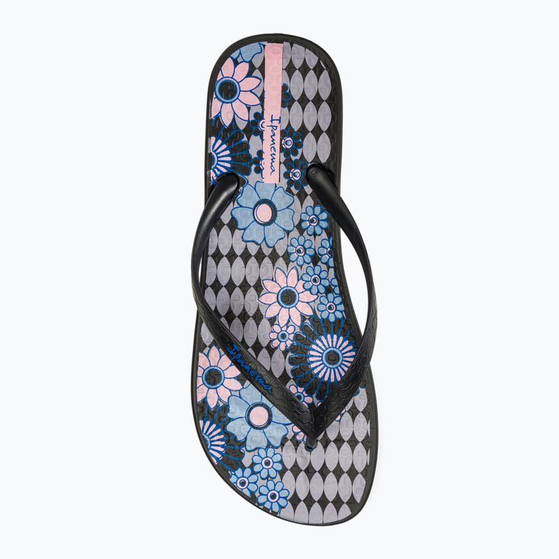 Női flip-flop papucs Ipanema Anatomic Temas black/grey/pink 5