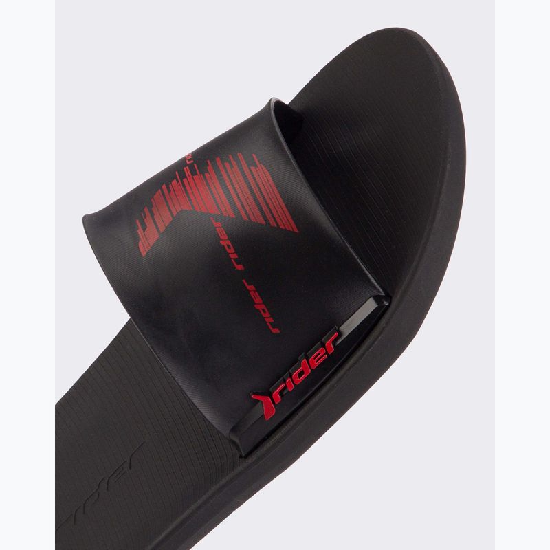 RIDER Speed Slide In black/black/red gyerek papucs 8