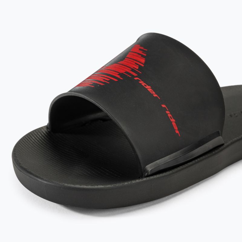 RIDER Speed Slide In black/black/red gyerek papucs 7