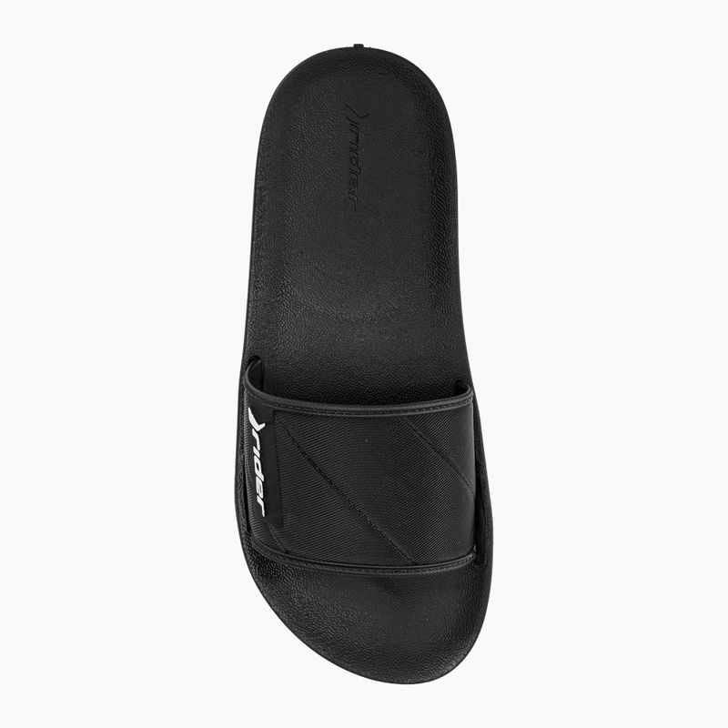 Férfi papucs RIDER Street Slide AD black/black/white 5