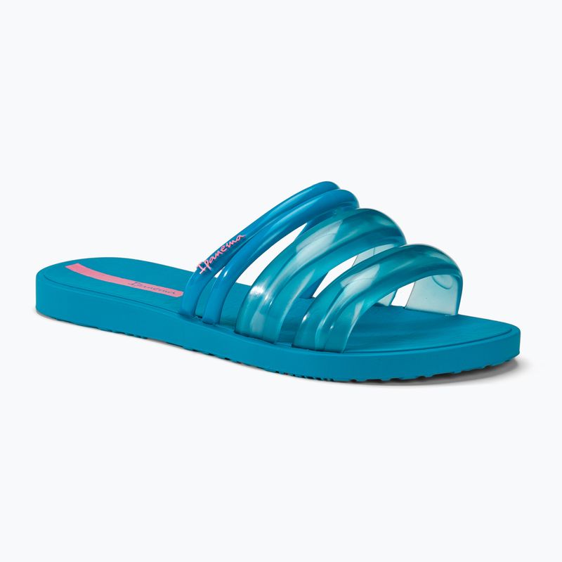 Női papucs Ipanema Puffer Slide blue/pink