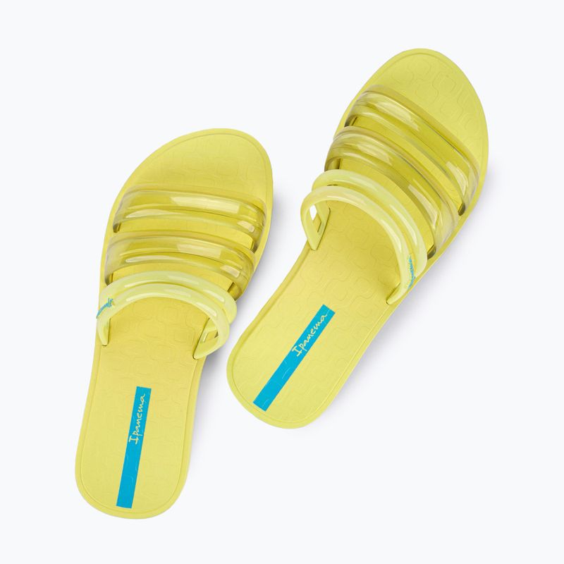 Női papucs Ipanema Puffer Slide yellow/blue 8