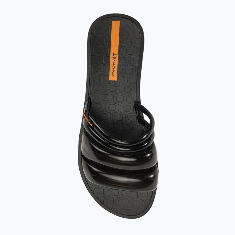 Női papucs Ipanema Puffer Slide black/orange 5