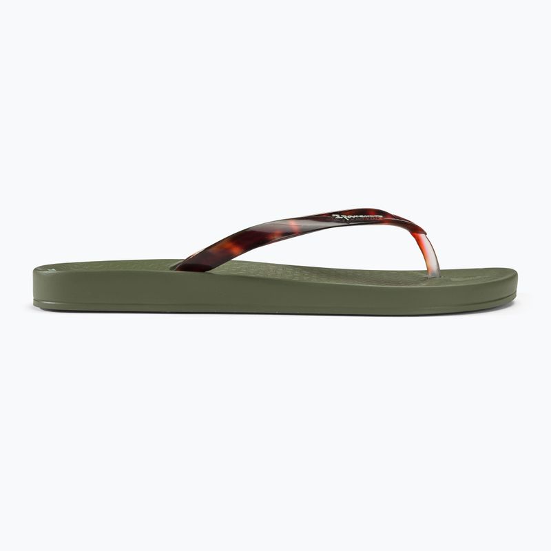 Női flip-flop papucs Ipanema Anat Connect green/clear 2