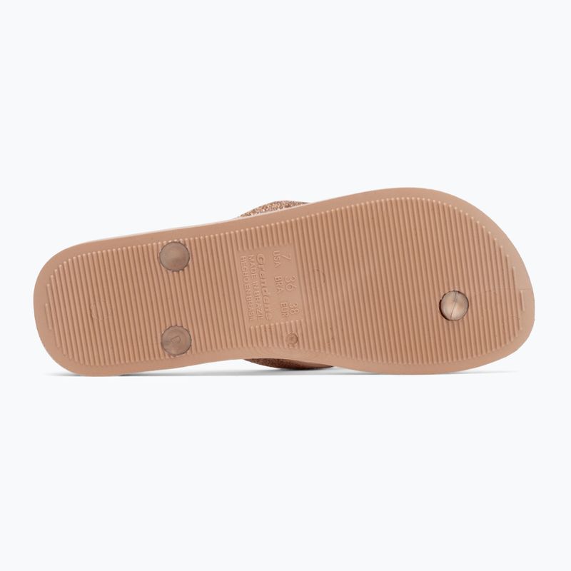 Ipanema Anatomica Lolita rózsaszín/glitter rózsaszín női flip flopok 4