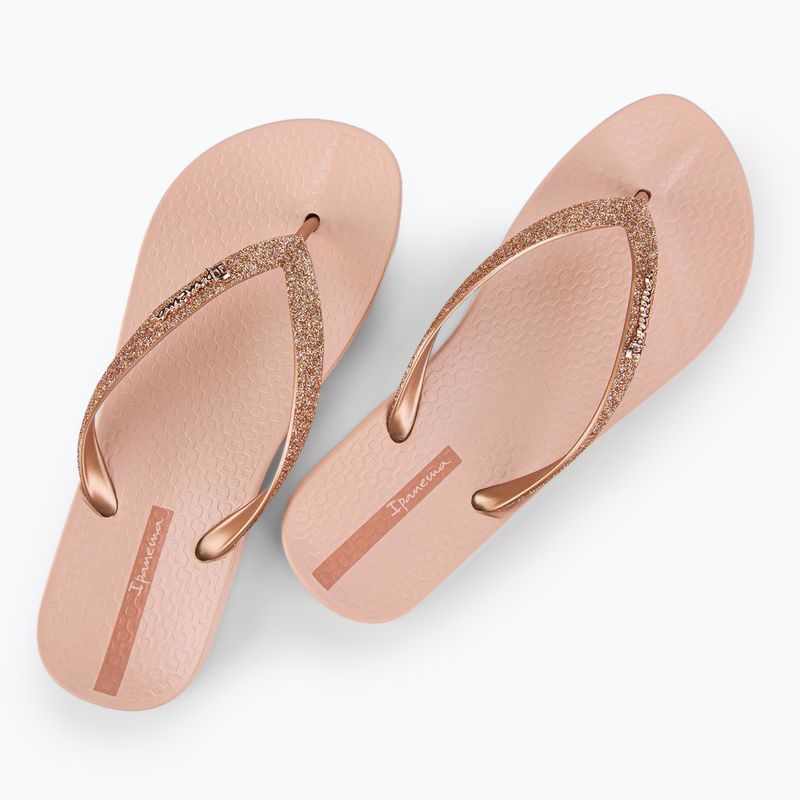 Ipanema Anatomica Lolita rózsaszín/glitter rózsaszín női flip flopok 3