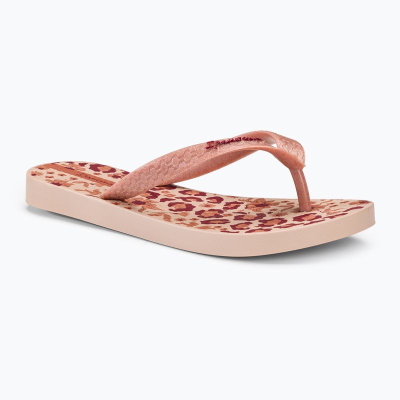 Ipanema Temas XIV KI pink / burgundy flip-flop papucs