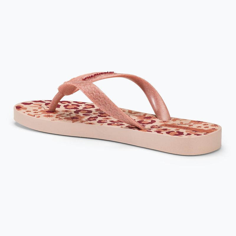 Ipanema Temas XIV KI pink / burgundy flip-flop papucs 3